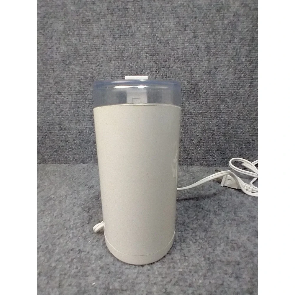 Krups Fast-Touch Coffee Mill Type 203 B White Electric Blade Grinder 160W 120V